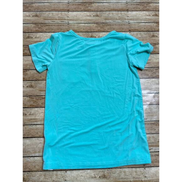 Love and Grow Seafoam Bamboo Henley Shirt 8y - Picture 2 of 4